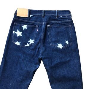 RARE Acne Studios Jeans Size 33 River Star P Blue